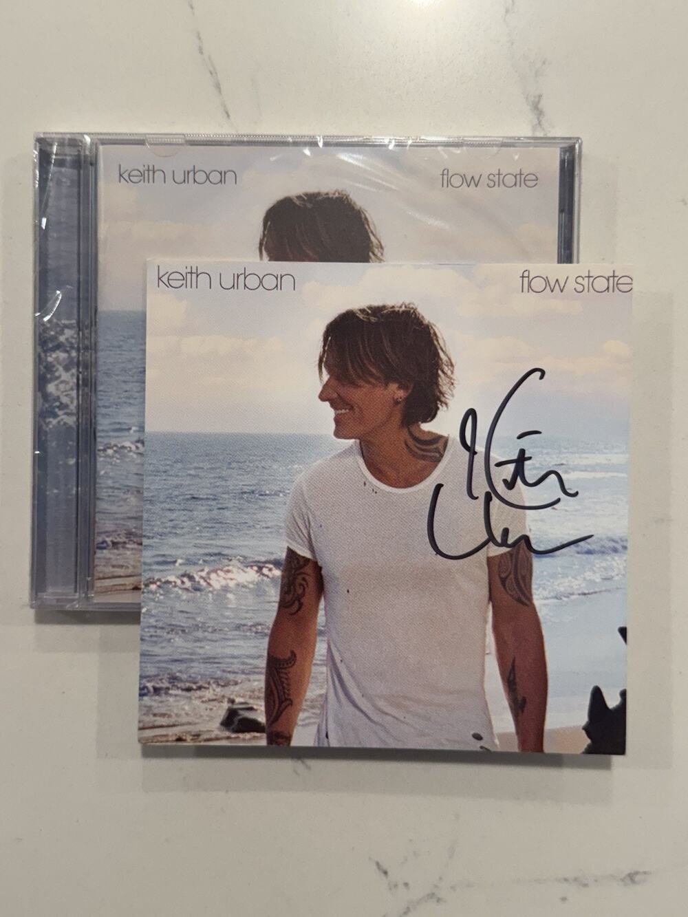 KEITH URBAN Signed/Autographed "Flow State" CD #4
